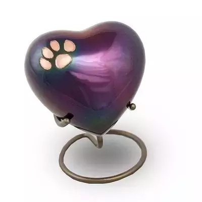 Hot selling Keepsake Heart Cremation Urn Manufacturer High Quality Funeral supplies Casket coffins