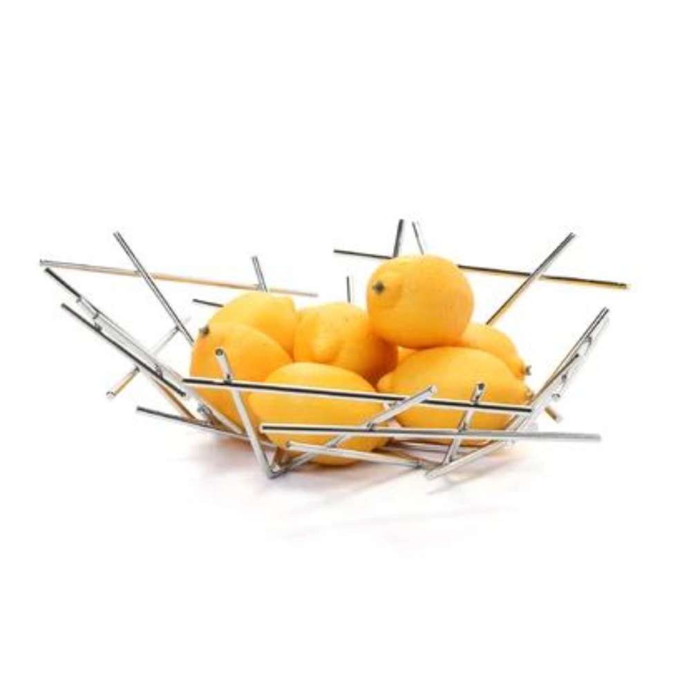 Made Of Copper Wire Fruit Basket Kitchen Accessories Table Decoration Fruit Serving Basket & Container In Cheapest Price