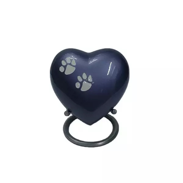 Hot selling Keepsake Heart Cremation Urn Manufacturer High Quality Funeral supplies Casket coffins