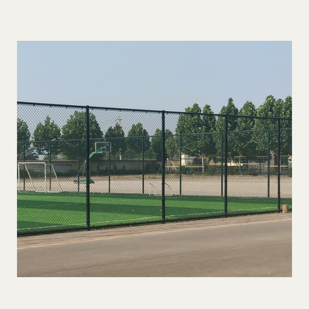 Saudi Arabia Cyclone wire galvanized movable chain link fence