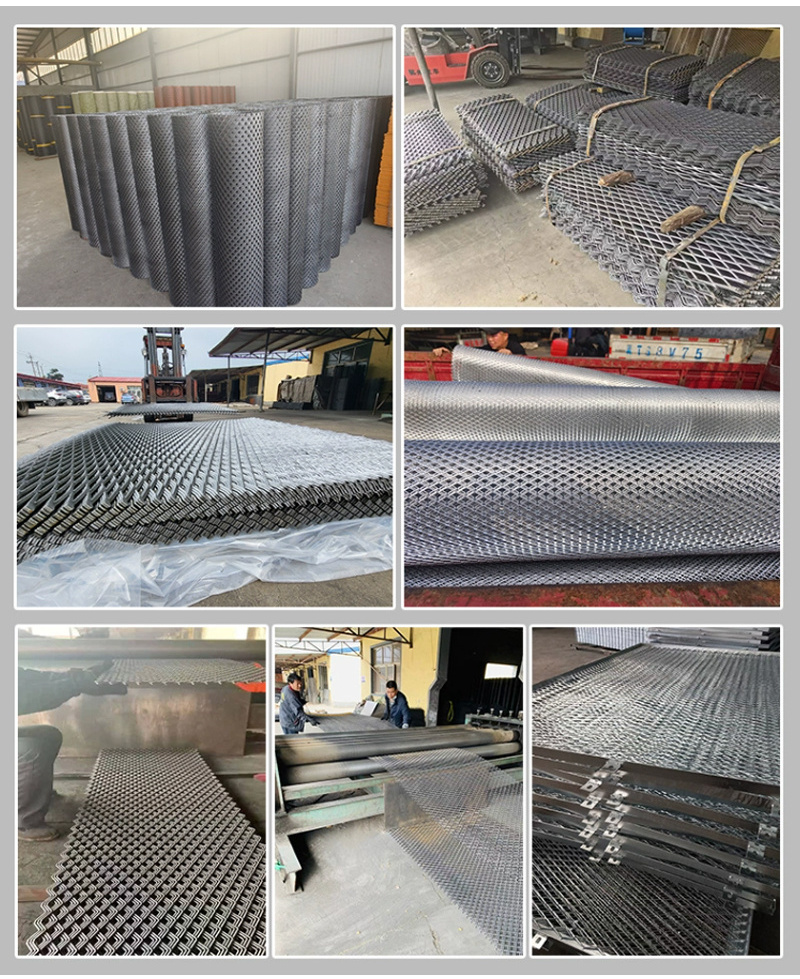 Expanded Metal Mesh Galvanized Iron Expanded Mesh For Gutter Guard Protection Fence Wire Mesh