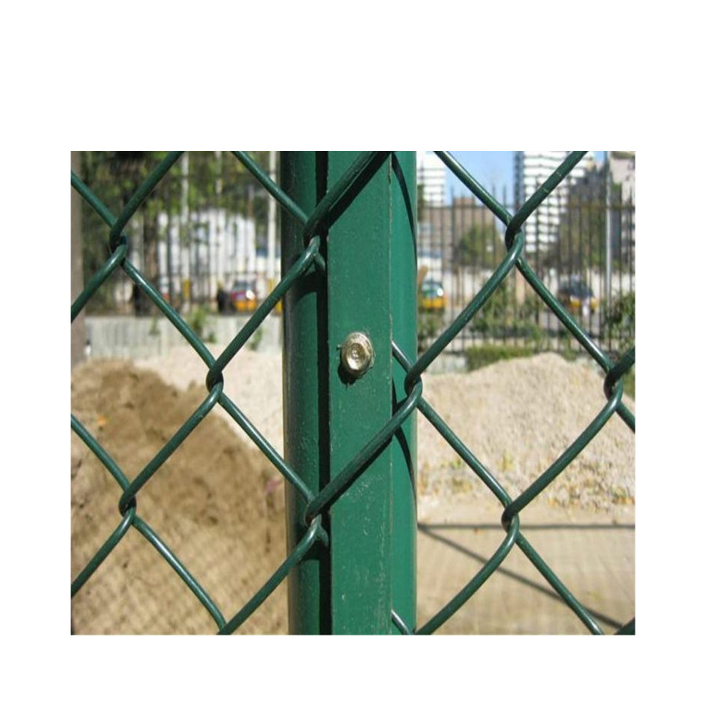 Galvanized 8ft 6ft Chain Link Fence Barbed Wire 100 ft Roll Cyclone High Industry Chain Link Fence Roll Philippines