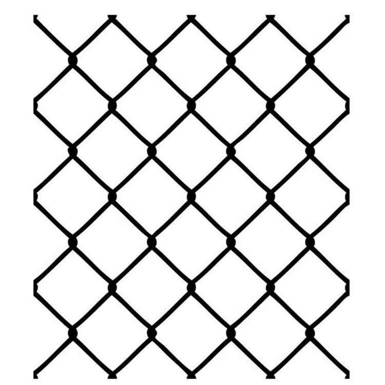 Modern Metal Chain Link Fence with Galvanized Diamond Iron Wire Mesh Custom Specifications for Security Gate and Prison Usage