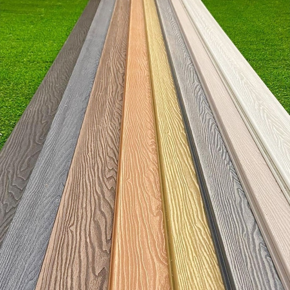 WPC Wood Decking Boards terrace flooring outdoor durable hollow core deck board flooring planks panel Fitted composite decking