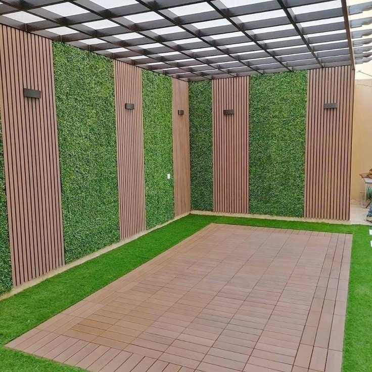 3D wall outdoor cover cladding planks of WPC External Decorative exterior wall panels WPC facade cladding