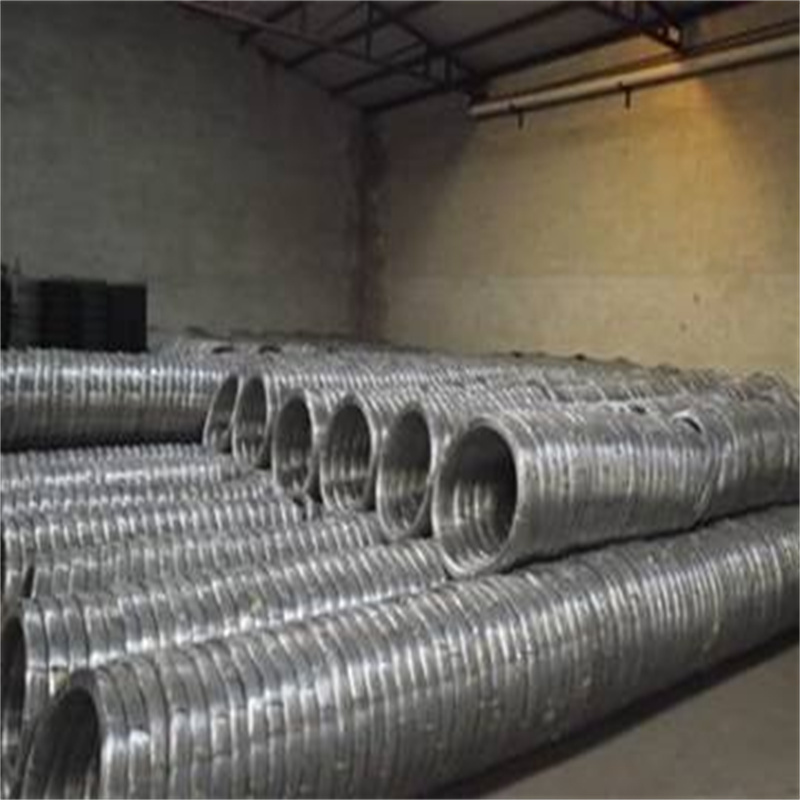 High Quality High Strengthened Material Hot Dipped Galvanized Arame Ovalado Flat Wire Shaped Oval Wire