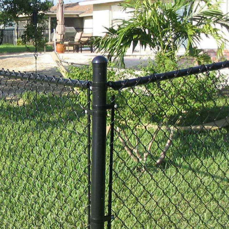 Heavy Gauge Chain Link Fencing with PVC Coated Galvanized Steel Poles Trellis & Gates Product