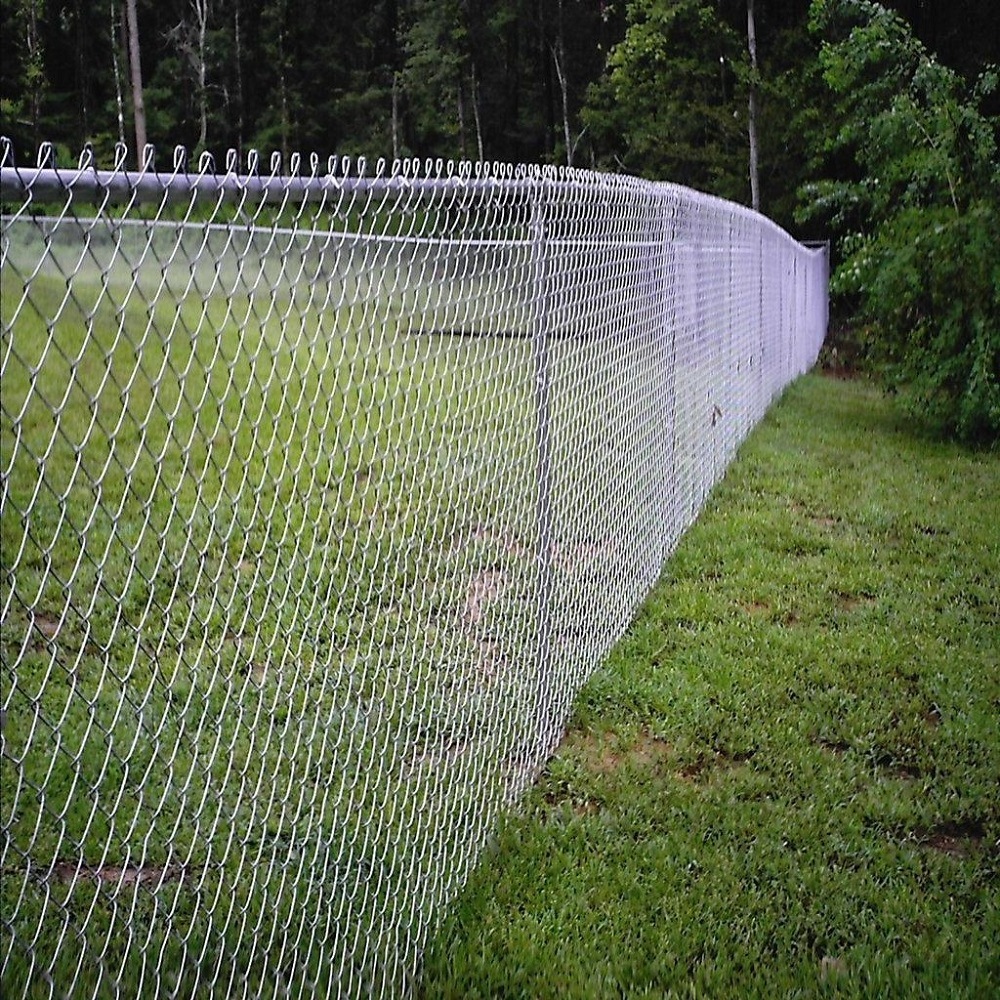 Heavy Gauge Chain Link Fencing with PVC Coated Galvanized Steel Poles Trellis & Gates Product