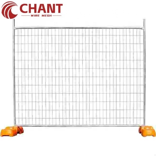 High Standard Customized Portable Event Security Fence Australia Construction Temporary Waterproof Galvanized Heras Panels