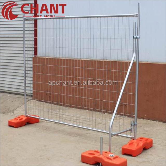 High Standard Customized Portable Event Security Fence Australia Construction Temporary Waterproof Galvanized Heras Panels