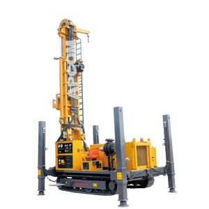 Rock bore hole Tricycle Mobile 200m water well drilling rig Machine Truck Trailer Tractor mounted water well drilling rigs