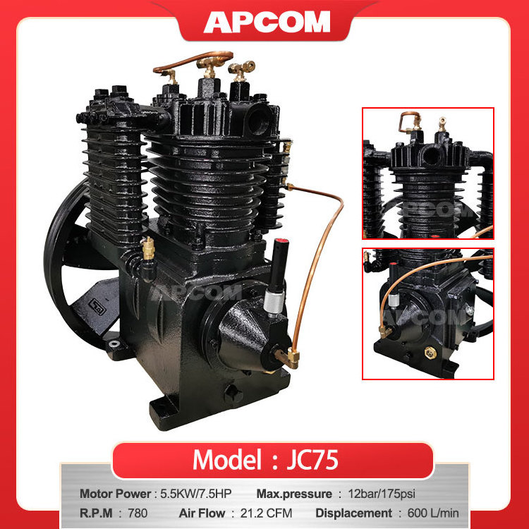 APCOM 2065 3065 2080 2090 3090 piston air compressor head