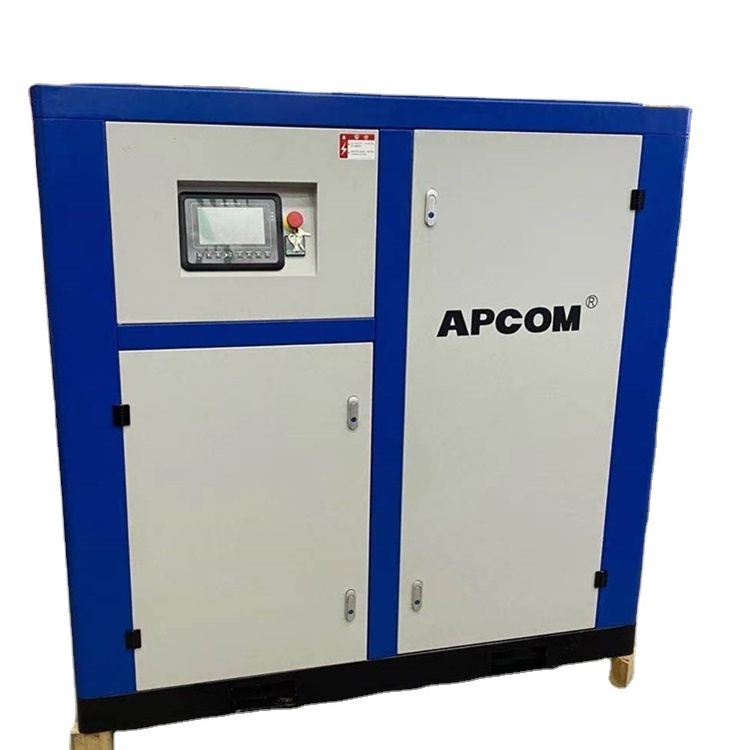 APCOM 20 bar high pressure air compressor 30bar hengda high pressure air compressor oil free screw compressor for PET low noise