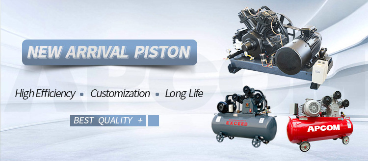 Low Noise APCOM Belt drive 3 phase 3 hp 3hp 2.2 kw 2.2kw piston air ...