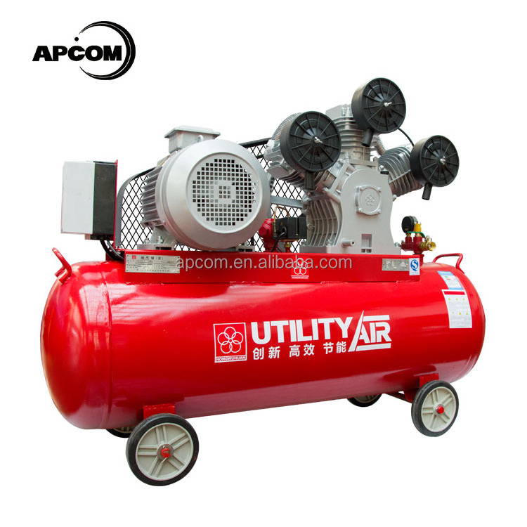 LV7508 Factory cheap price portable piston aircompressor 0.6m3/min 25cfm 145psi piston Air compressor 7.5hp 5.5kw