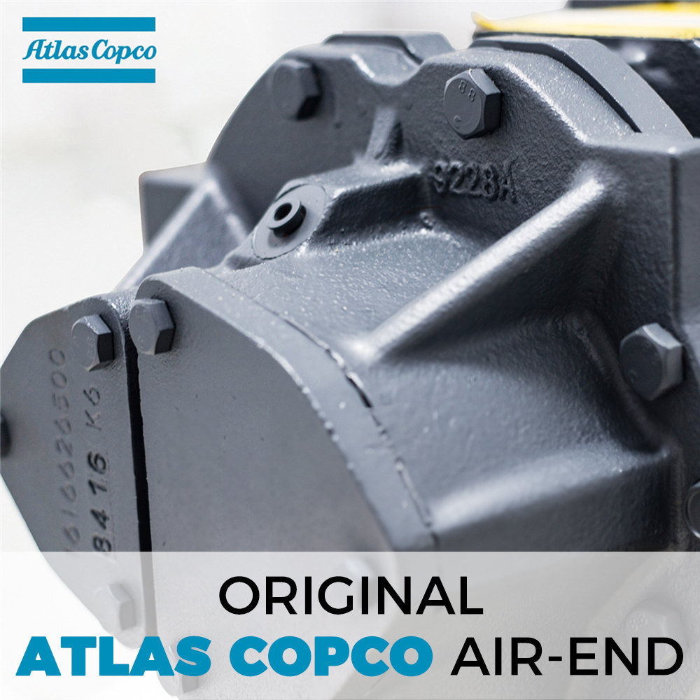 LUY050-7 Altas Copco Head Kubota Engine 180cfm 185 cfm Portable off road air compressor