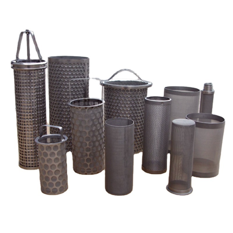 High-Quality Customizable  Stainless Steel Wire Mesh Cylinder for Industrial Applications