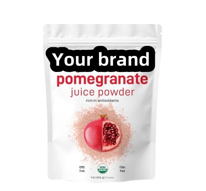 Pomegranate Juice Powder, 1 Pound | 100% Natural Fruit Powder Great Flavor for Drinks, Smoothie, & Beverages