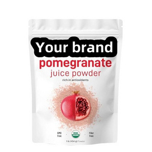 Pomegranate Juice Powder, 1 Pound | 100% Natural Fruit Powder Great Flavor for Drinks, Smoothie, & Beverages