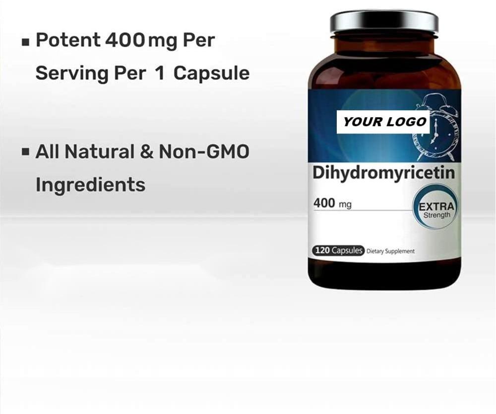 Non-GMO Plant Based Dihydromyricetin DHM Capsules Better Morning After Celebration, Alcohol Consumption Support Supplement