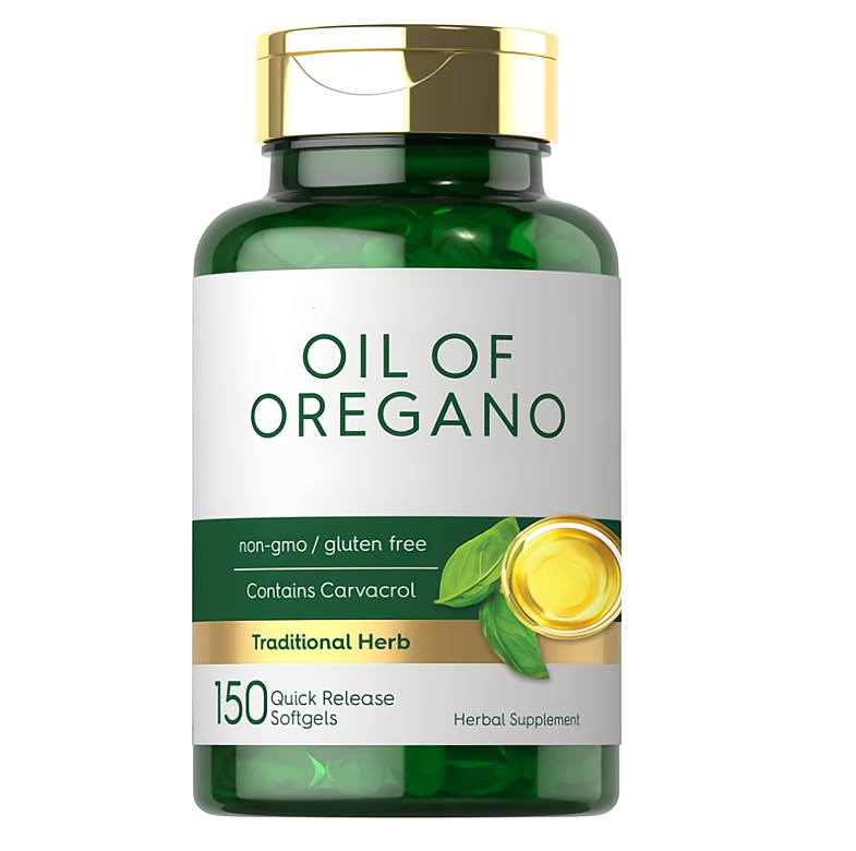 Oregano Oil Max Potency Softgel Capsules Contains Carvacrol Traditional Herb Extra Healthcare Supplement