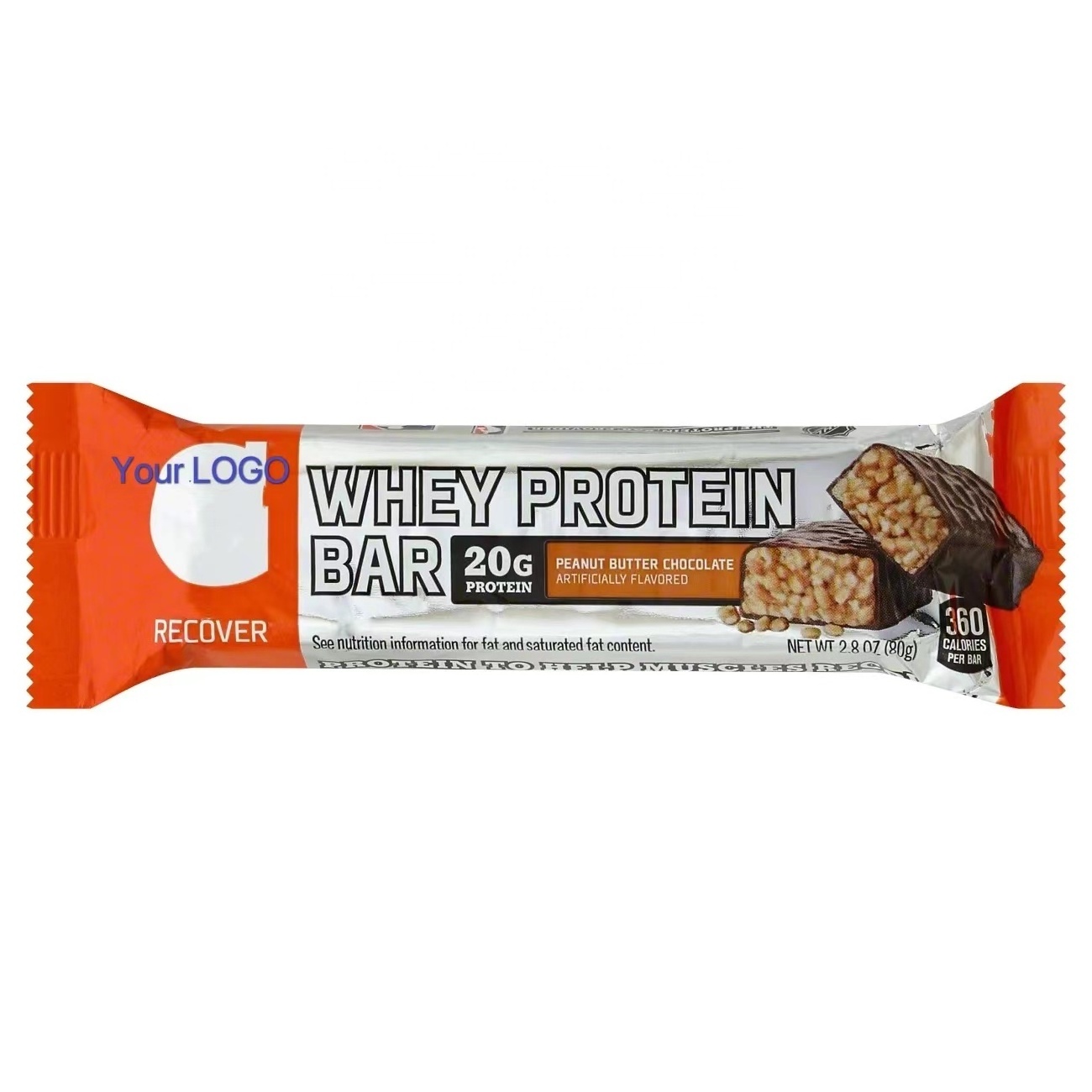 Wholesale Protein Bars Sports Supplements  for Boost Energy Level with Whey Protein Powder Chocolate OEM Vegan Energy Bar