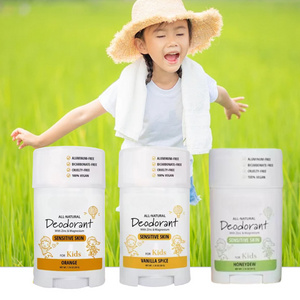 Manufacturer Private Label Natural Sensitive Skin formula Deodorant Baking Soda Free Aluminum Free 48 Hour Protection Kid