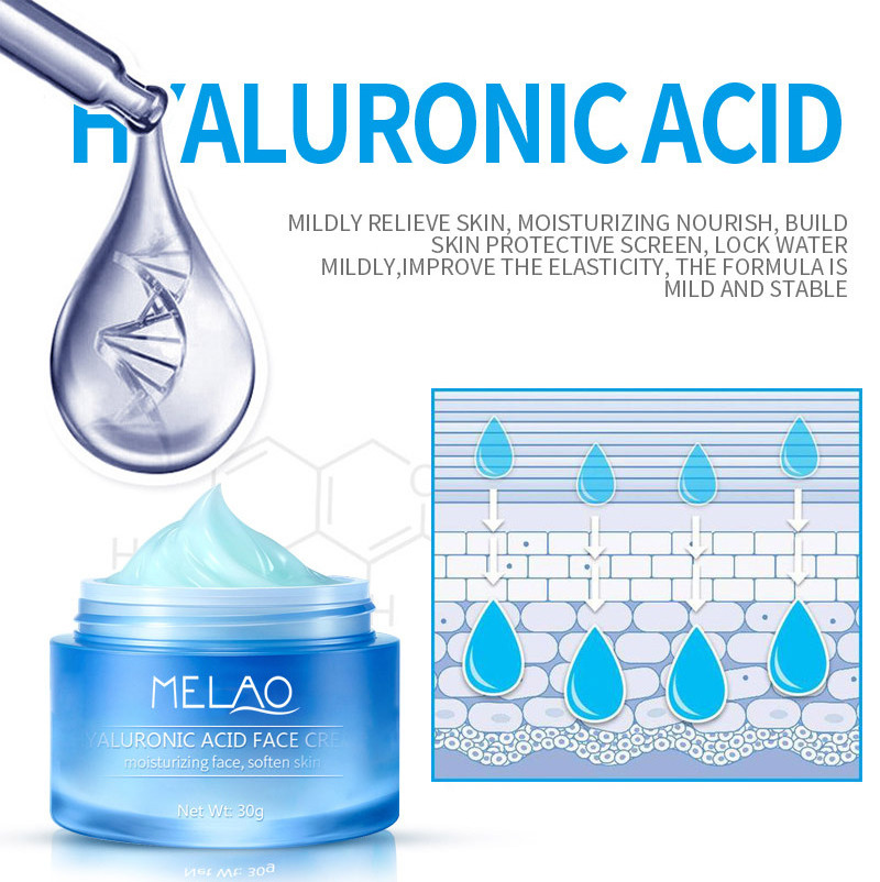 Hyaluronic Acid Anti Whitening Moisturizing Vitamin E For Skin Facial Moisturizer Remove Anti-Wrinkle Face Cream