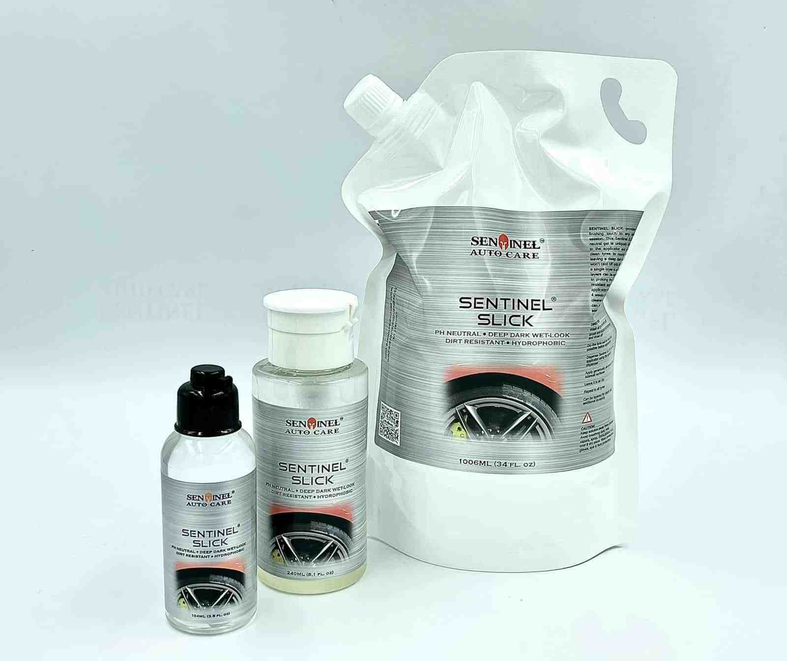 Wet-look Finishes Slick Hydrophobic Effect Brake Dust/Dirt Resistance Milky Clear Color Singapore SiO2 Tire Dressing - 4L