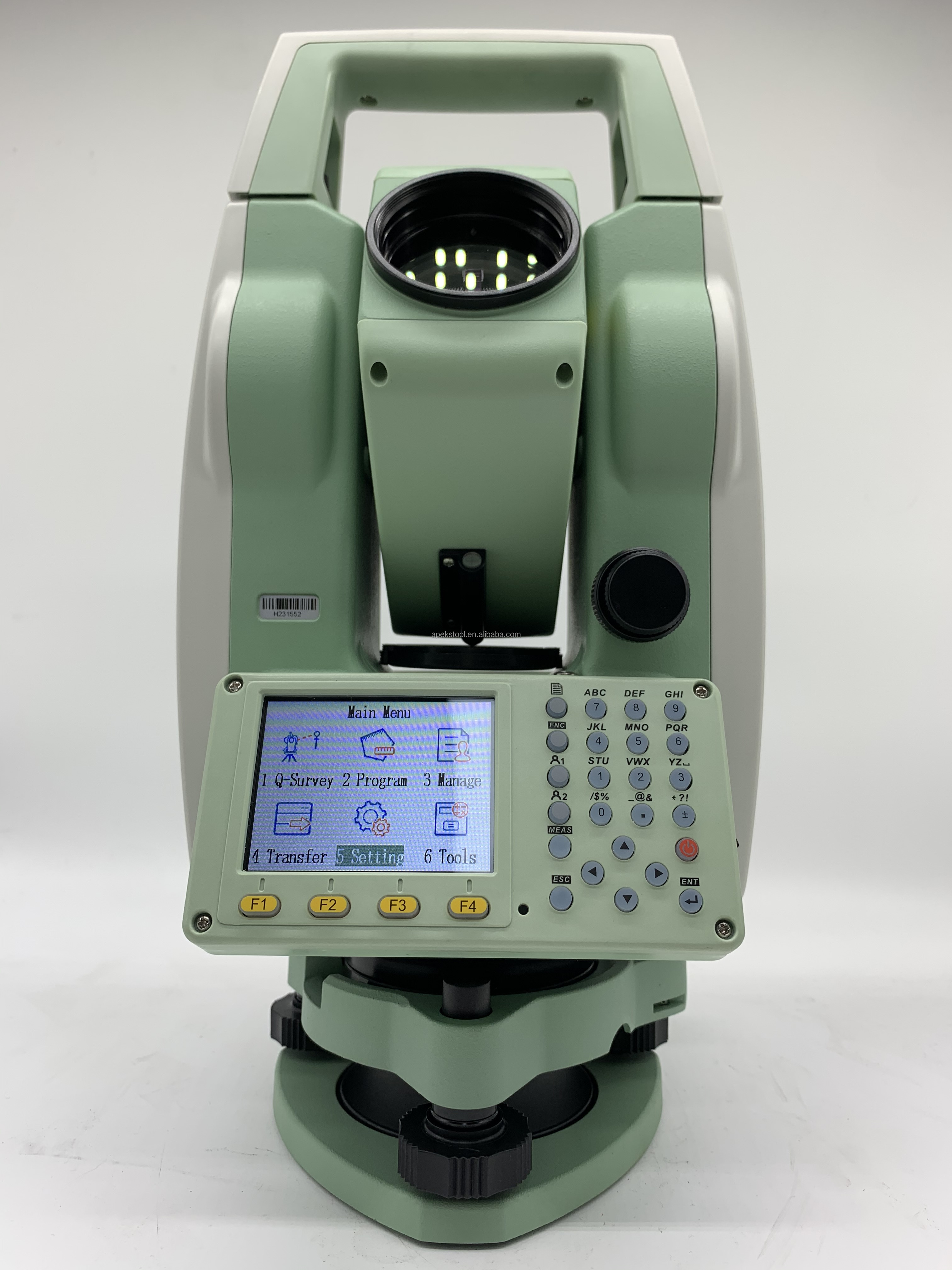 High Accuracy Leica Type Operation System Dual Axis Compensation Total Station Geological Survey Equipment