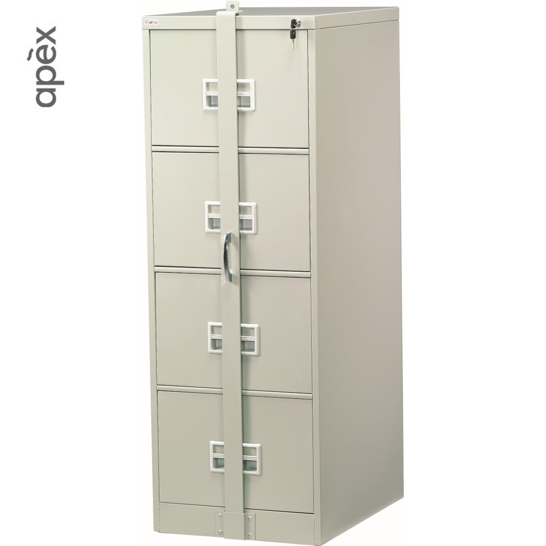 2023 New Best Selling Simple Modern Industrial Style Multifunctional Full Height Cupboard 4 Drawers Filing Cabinet With Locking