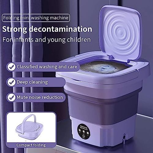 Portable 8L  portable Washing Machine Mini Lavadora Portatil For Baby Clothes Underwear Bra mini lavadora