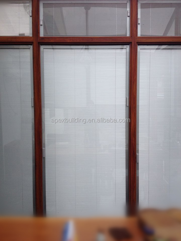 Best price office glass blinds window shades and office curtains