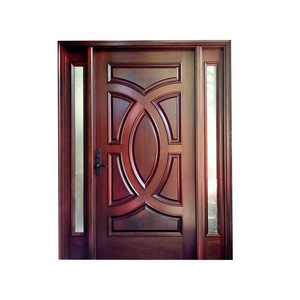 competitive price mahogany entrance prehung main entry wooden doors design double exterior solid wood front door modern