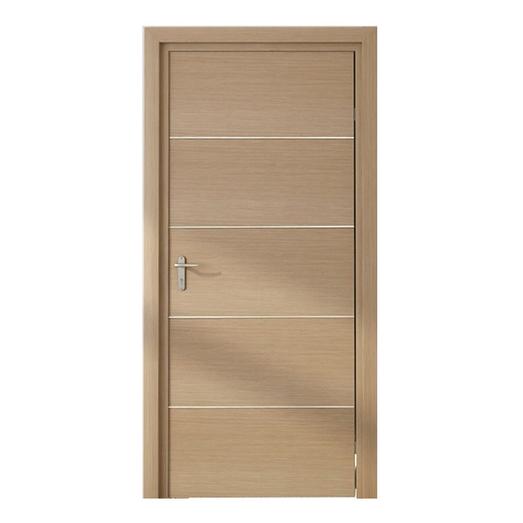 Solid wood cheap prehung gray bedroom prefinished aluminium kitchen swing interior toilet modern partition classic wooden door