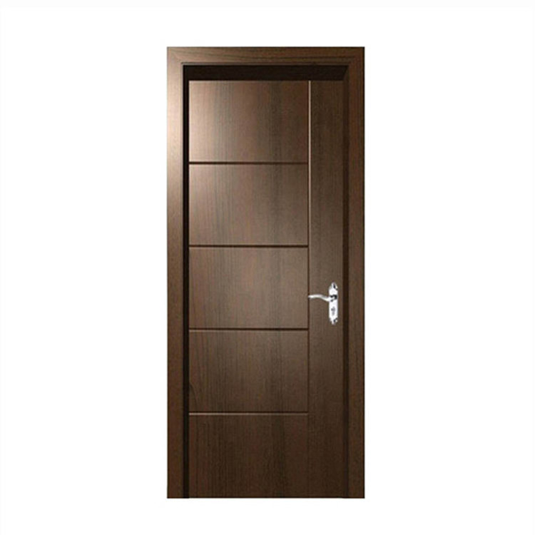 high quality luxury house bedroom doors frame single panel solid soundproof modern simple design interior wooden door