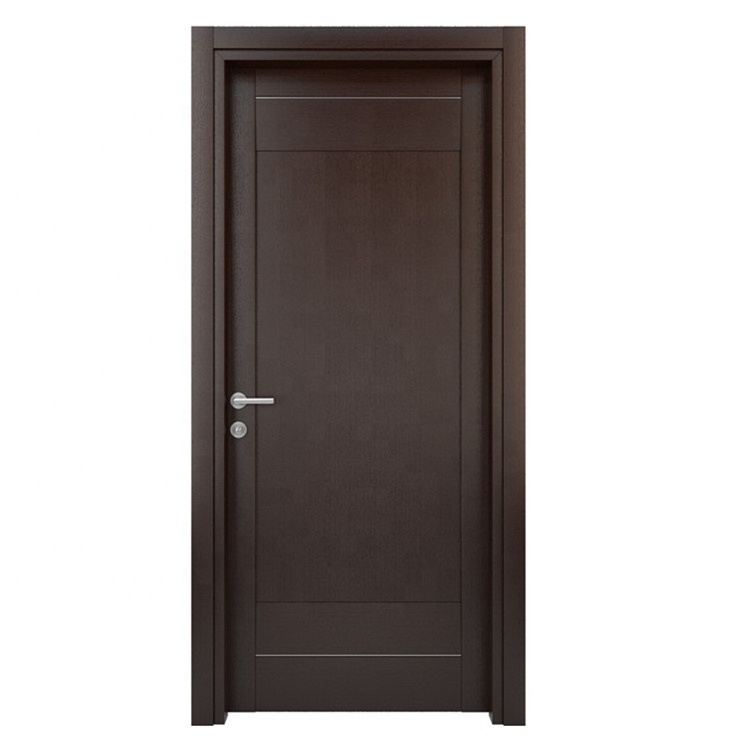 Customization wooden simple modern interior wood door suppliers hotels prices solid oak french swing doors