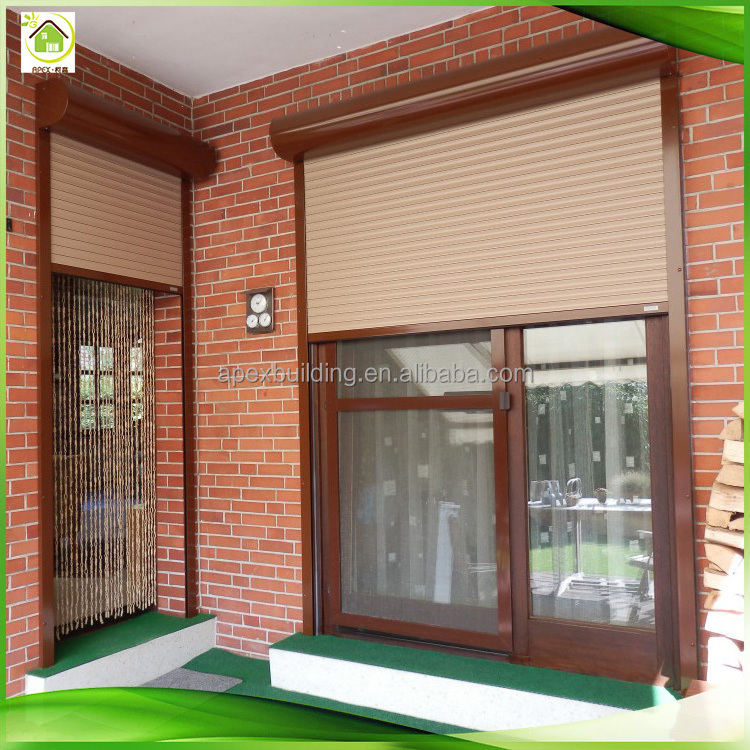 european rolling shutter windows motorized roller shutter