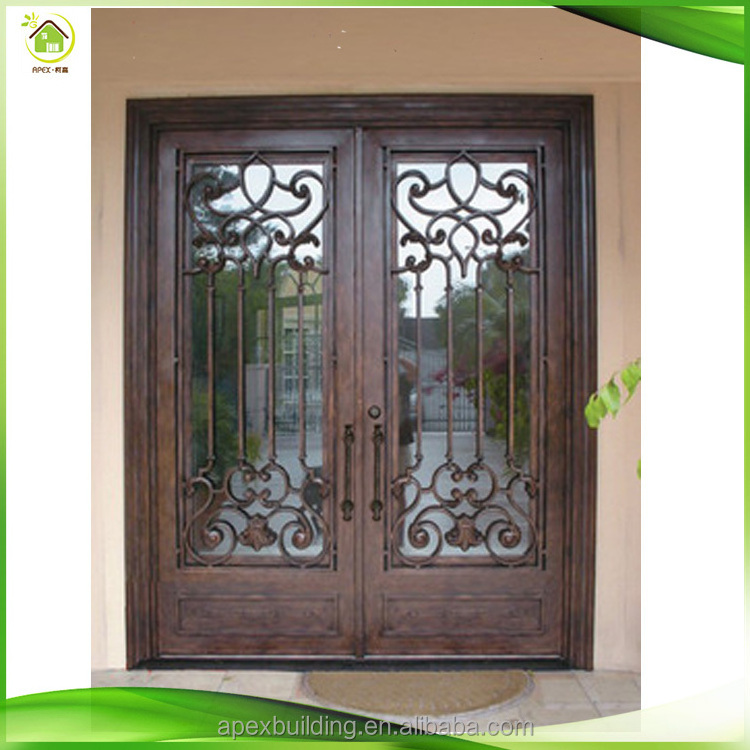 cast modern outswing best double entry wrought iron french strong front door