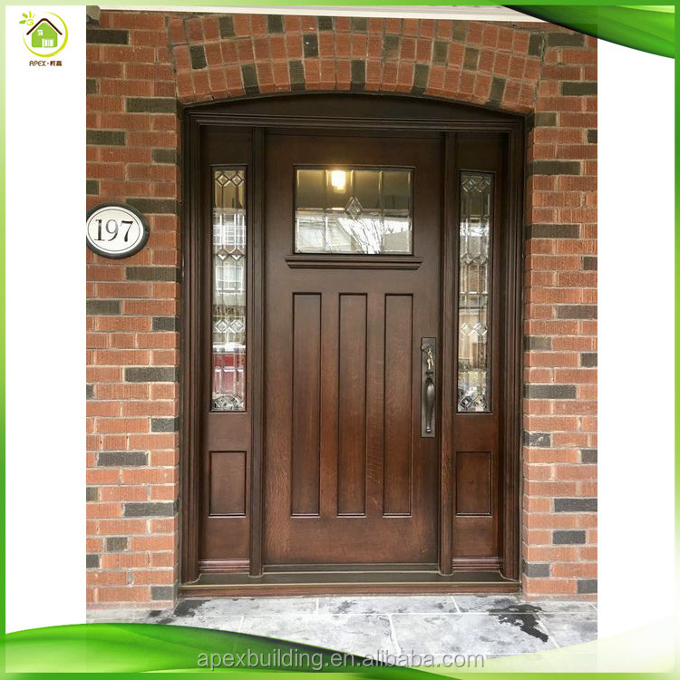 competitive price mahogany entrance prehung main entry wooden doors design double exterior solid wood front door modern