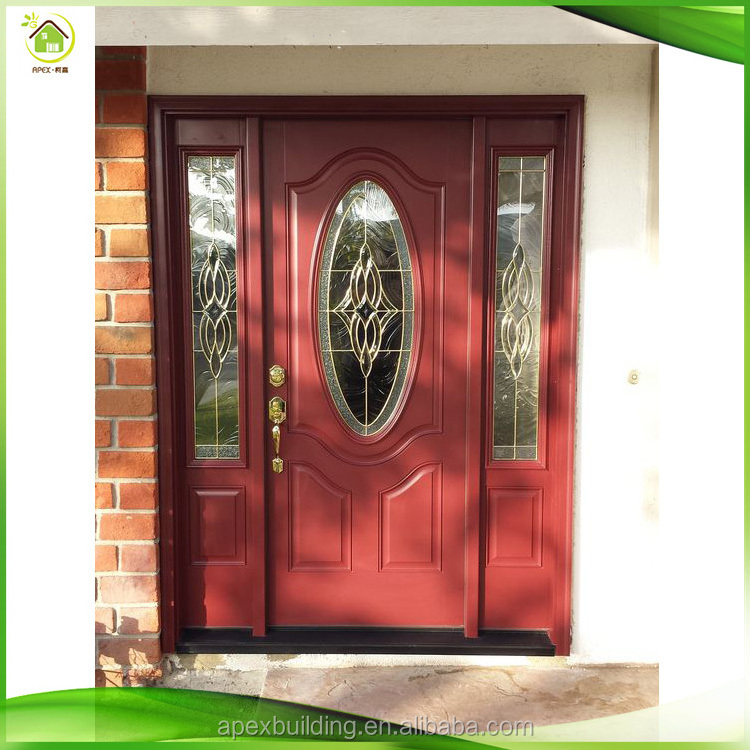 competitive price mahogany entrance prehung main entry wooden doors design double exterior solid wood front door modern