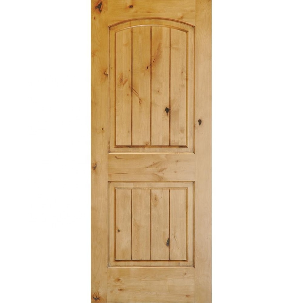 Customization wooden simple modern interior wood door suppliers hotels prices solid oak french swing doors