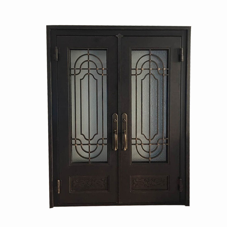 double storm panel farmhouse custom black wrought iron door handles front entry for sale