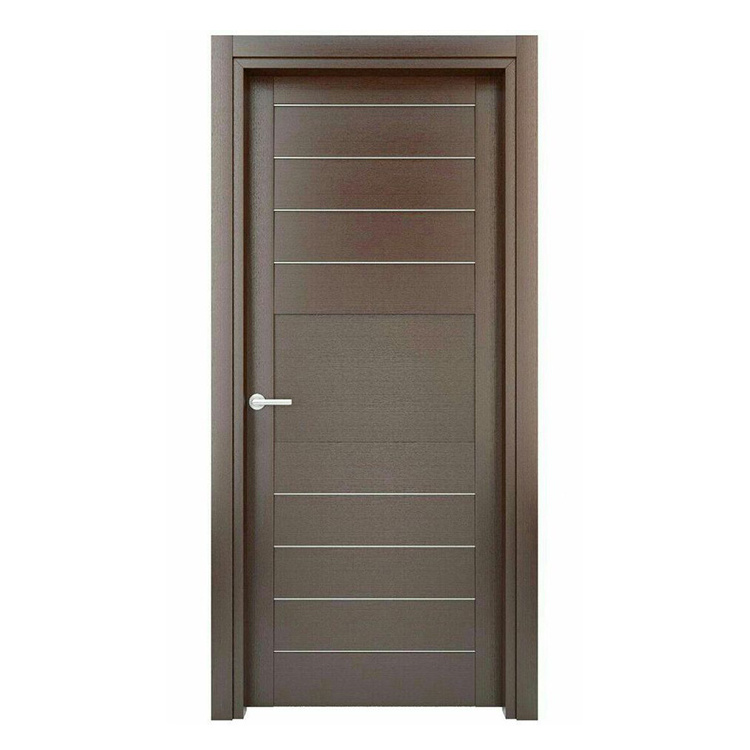 Solid wood cheap prehung gray bedroom prefinished aluminium kitchen swing interior toilet modern partition classic wooden door