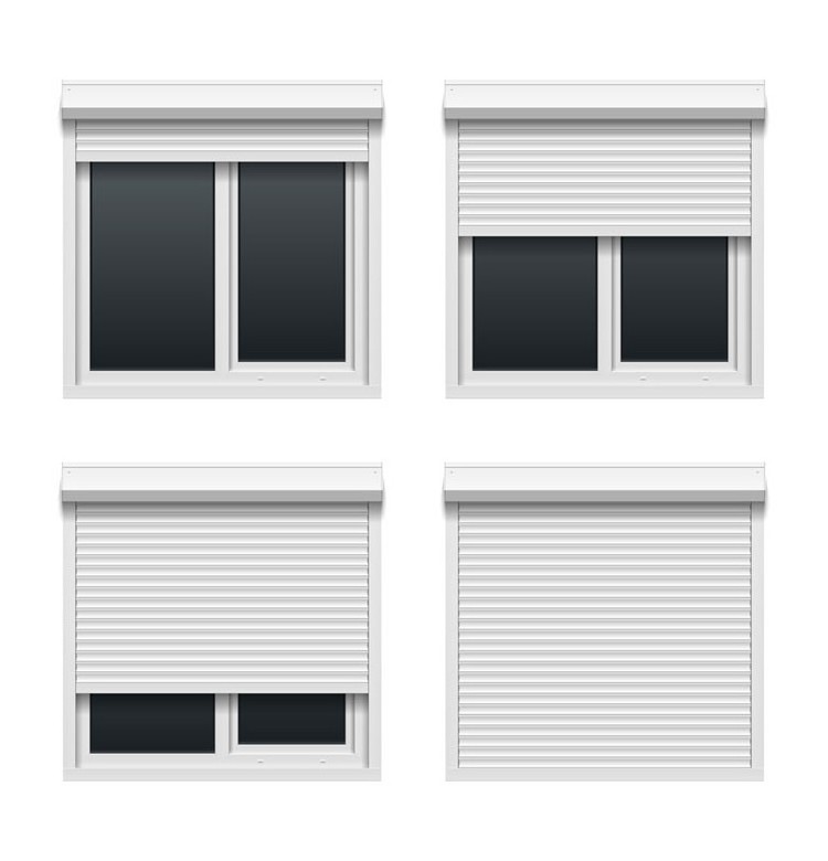 decorative  security bars steel roller shutter  window for window