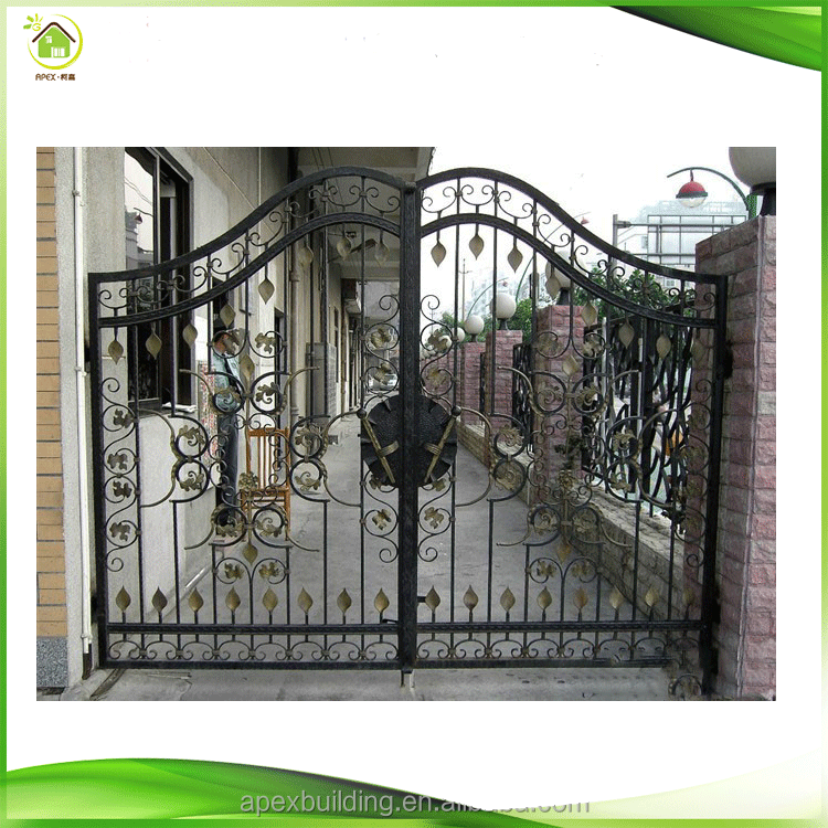 luxury wrought iron sliding front door security main gate design