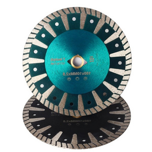 FREE SAMPLE Diamond Contour Blade Turbo Rim Cutting Disc 7" Granite Saw Blade For Porcelain Tile Granite Marble