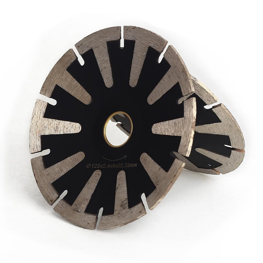 FREE SAMPLE Diamond Granite Blade Concave Curved Disc Diamond Saw Blade T-segmented Turbo Rim  Blade Porcelain Cutting