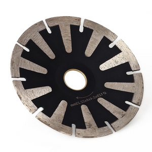 FREE SAMPLE Diamond Granite Blade Concave Curved Disc Diamond Saw Blade T-segmented Turbo Rim  Blade Porcelain Cutting