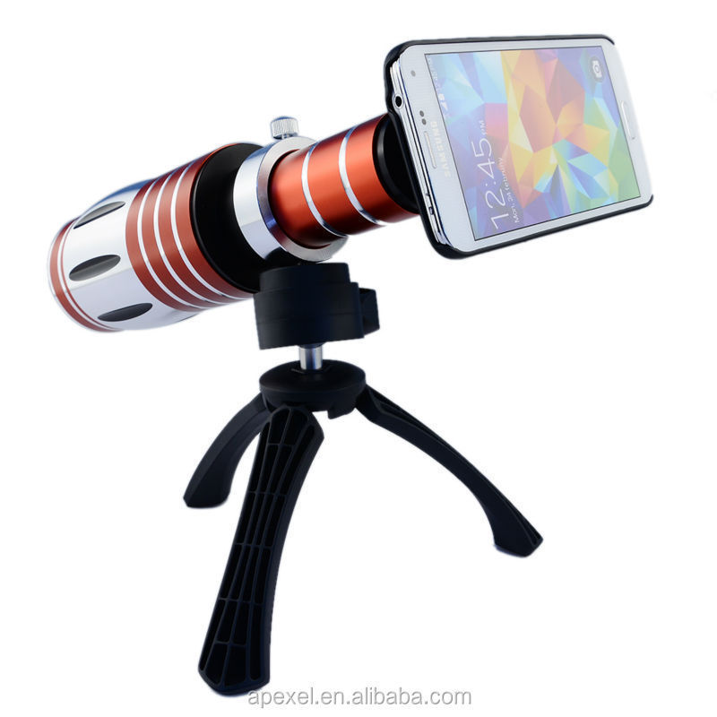 Wholesale camera lens phone!50x optical zoom lens for samsung note 4,telescopic zoom lens with case + tripod For Iphone 6 6 plus